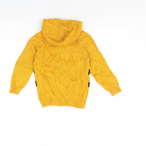 TU Girls Orange   Jacket  Size 3 Years  - Tiger
