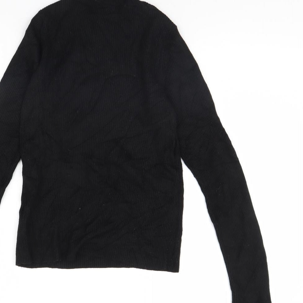 Miss Selfridge Womens Black   Pullover Jumper Size 10
