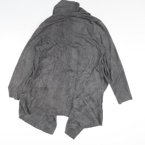 Lily White Womens Grey   Jacket  Size M