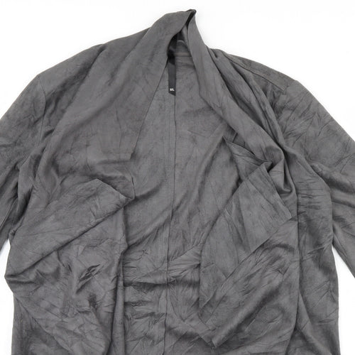 Lily White Womens Grey   Jacket  Size M