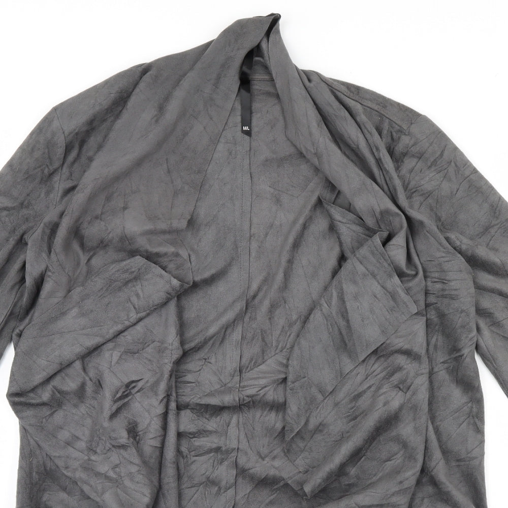 Lily White Womens Grey   Jacket  Size M