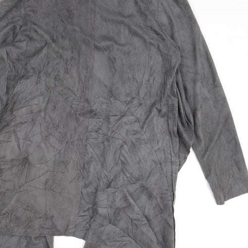 Lily White Womens Grey   Jacket  Size M