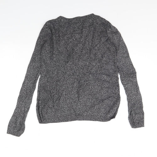 H&M Womens Black   Pullover Jumper Size S