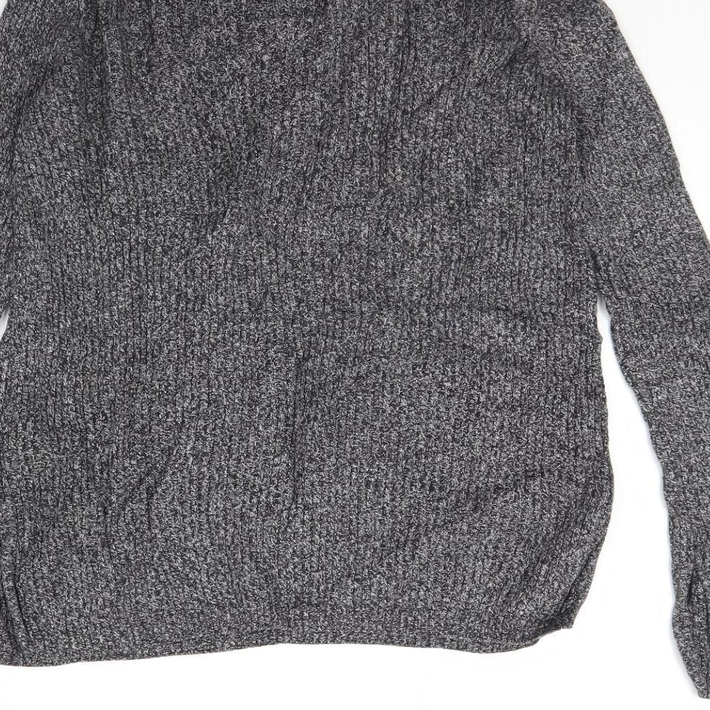 H&M Womens Black   Pullover Jumper Size S