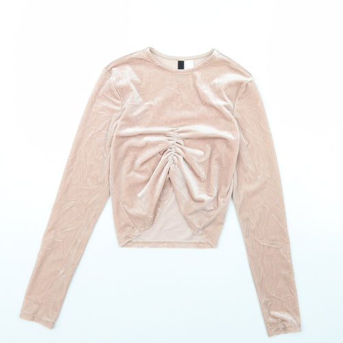 H&M Womens Pink   Basic T-Shirt Size S