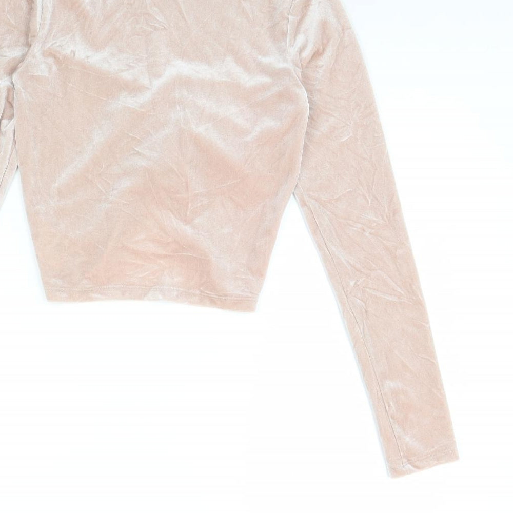 H&M Womens Pink   Basic T-Shirt Size S