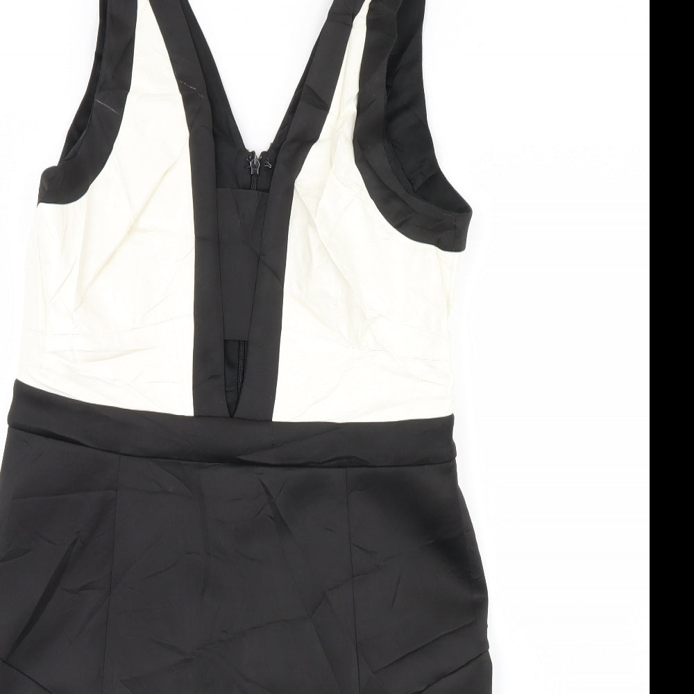 Lipsy Womens Black   Pencil Dress  Size 16