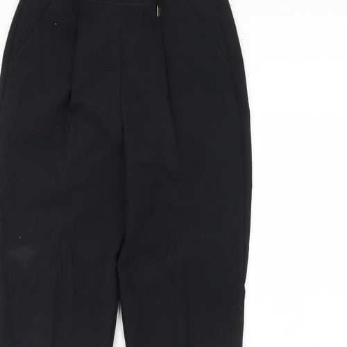 Classic Womens Black   Dress Pants Trousers Size 12 L29 in