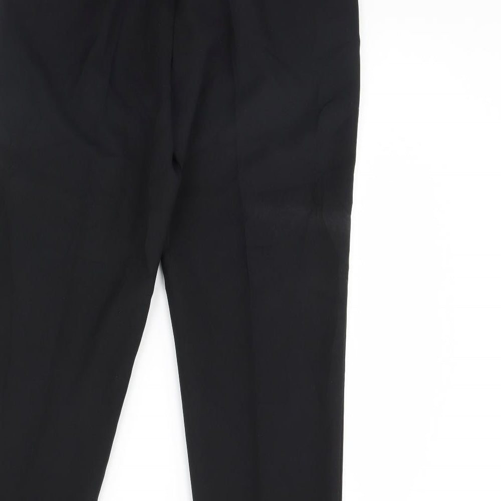 Classic Womens Black   Dress Pants Trousers Size 12 L29 in