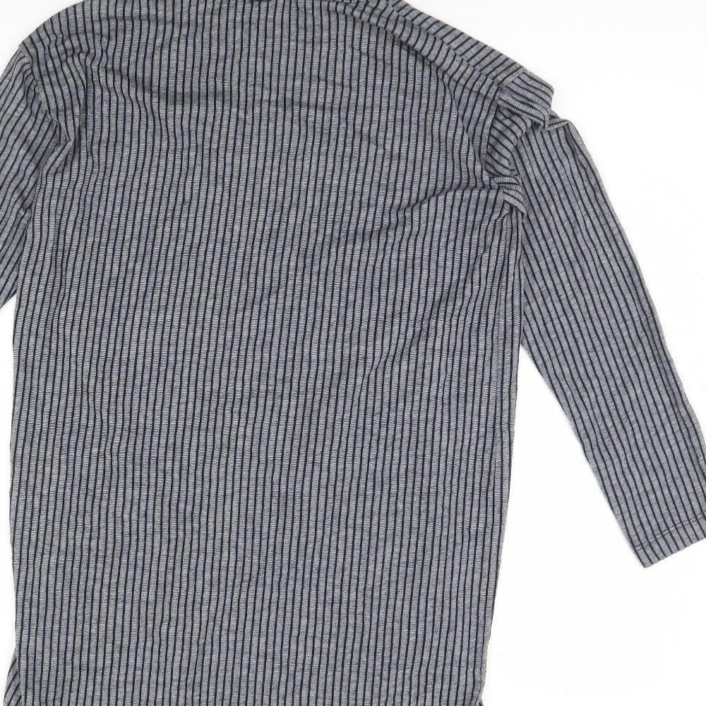 ASOS Womens Blue Striped  Jumper Dress  Size 10