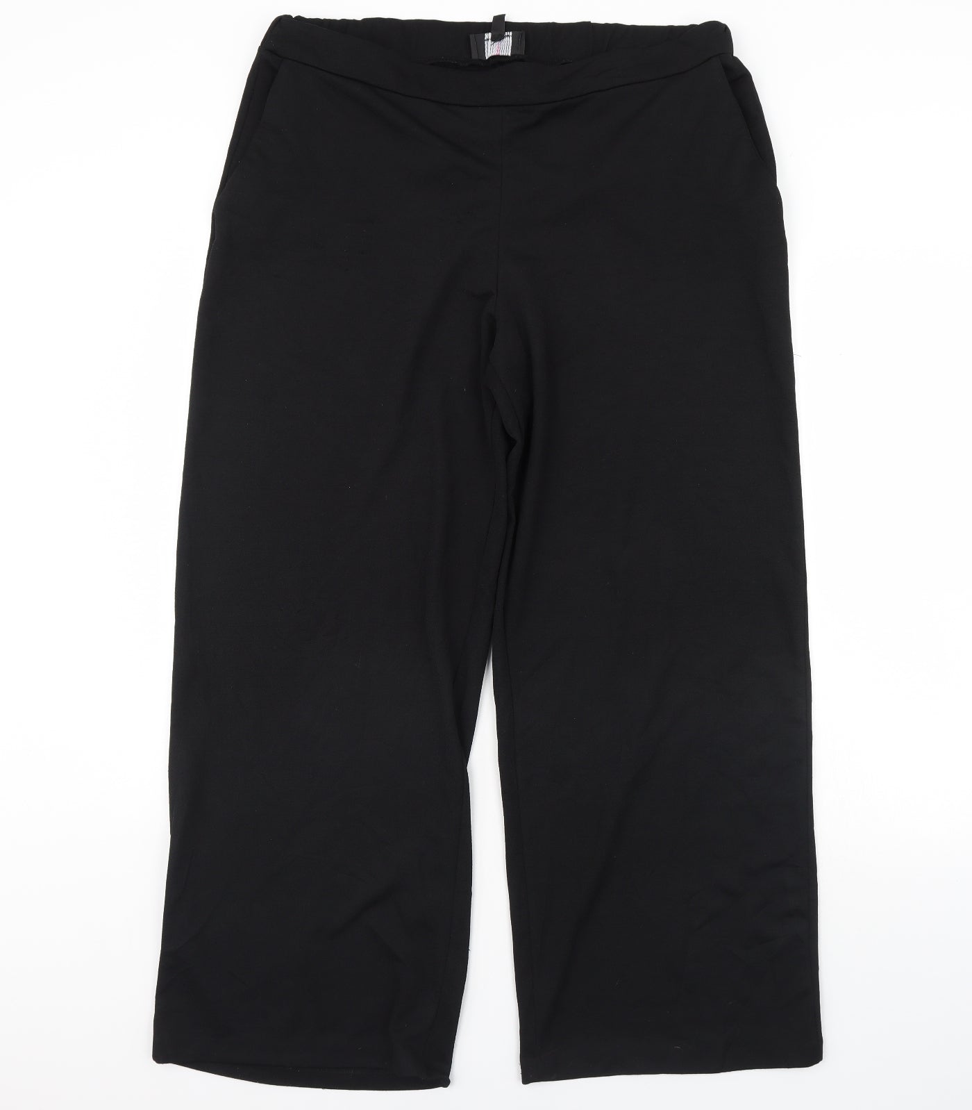 Simon Jefferey Womens Black   Trousers  Size 16 L30 in