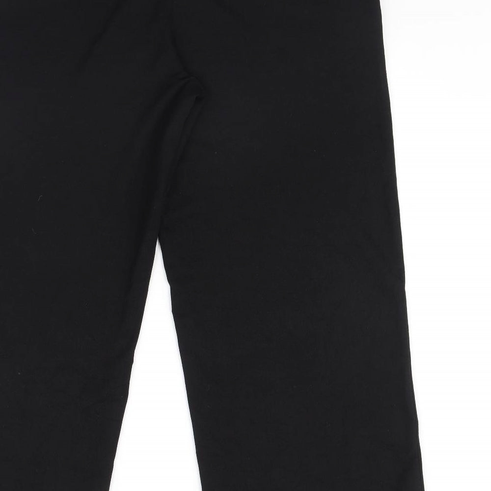 Simon Jefferey Womens Black   Trousers  Size 16 L30 in