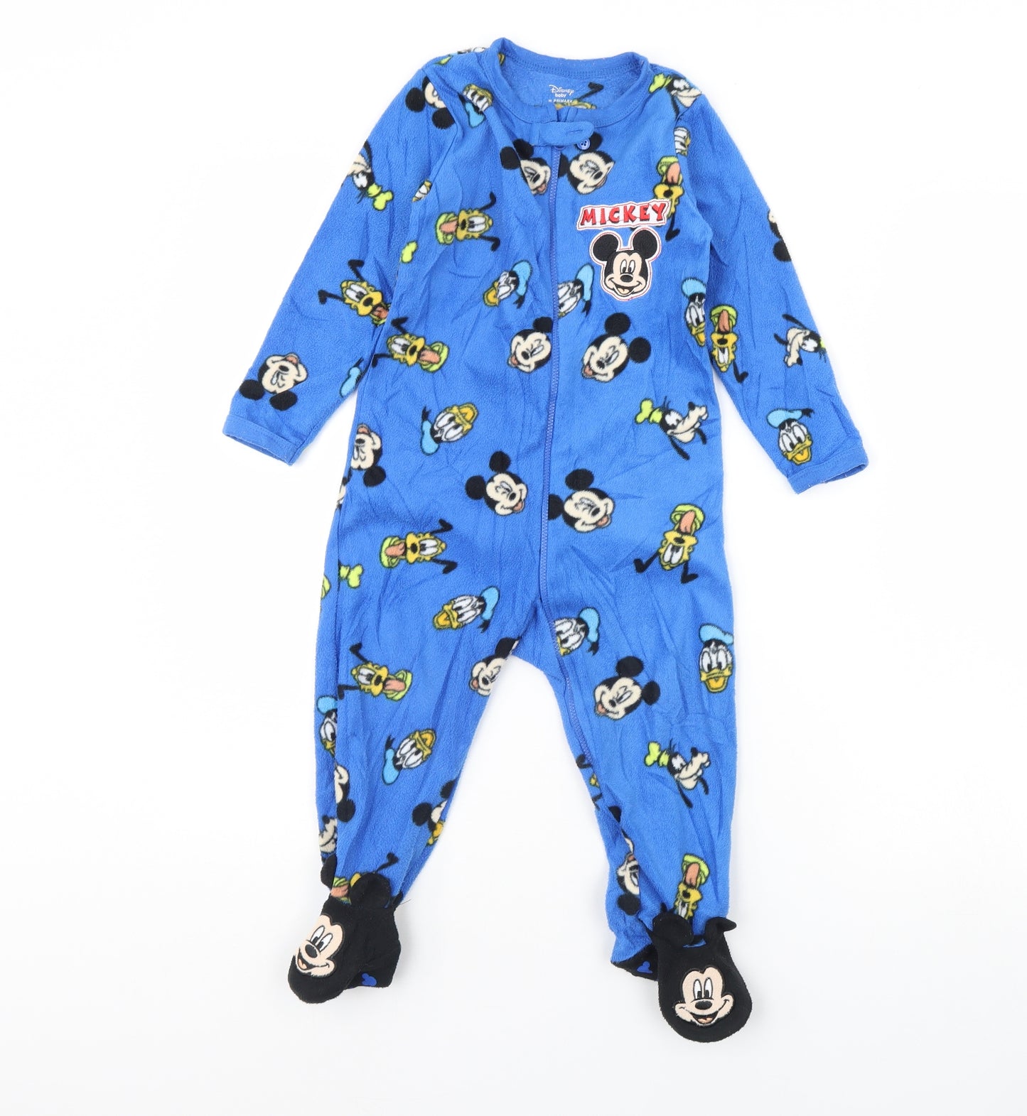Disney Boys Blue Spotted   One Piece Size 2 Years  - Disney