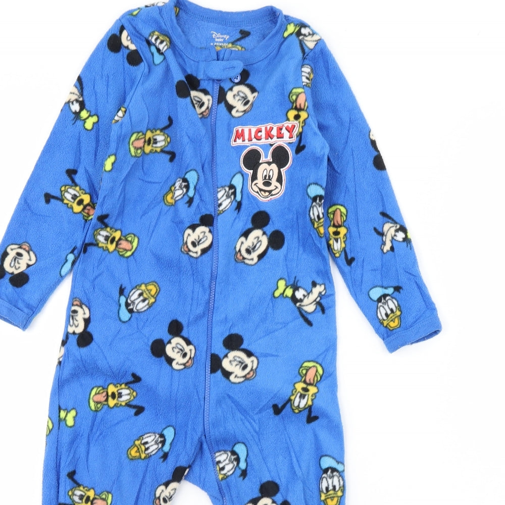 Disney Boys Blue Spotted   One Piece Size 2 Years  - Disney