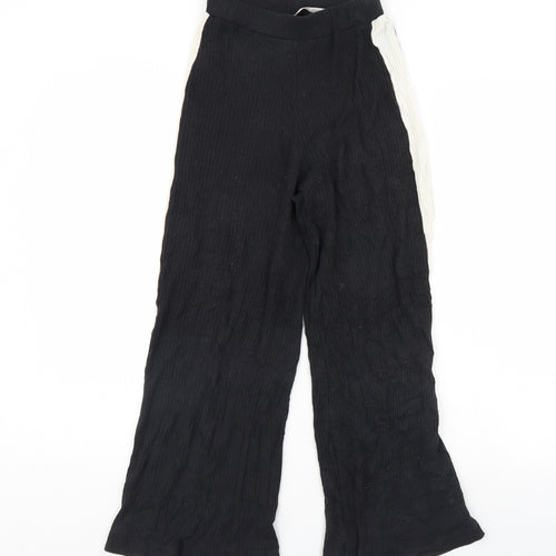 Pull&Bear Womens Black   Trousers  Size XS L27 in