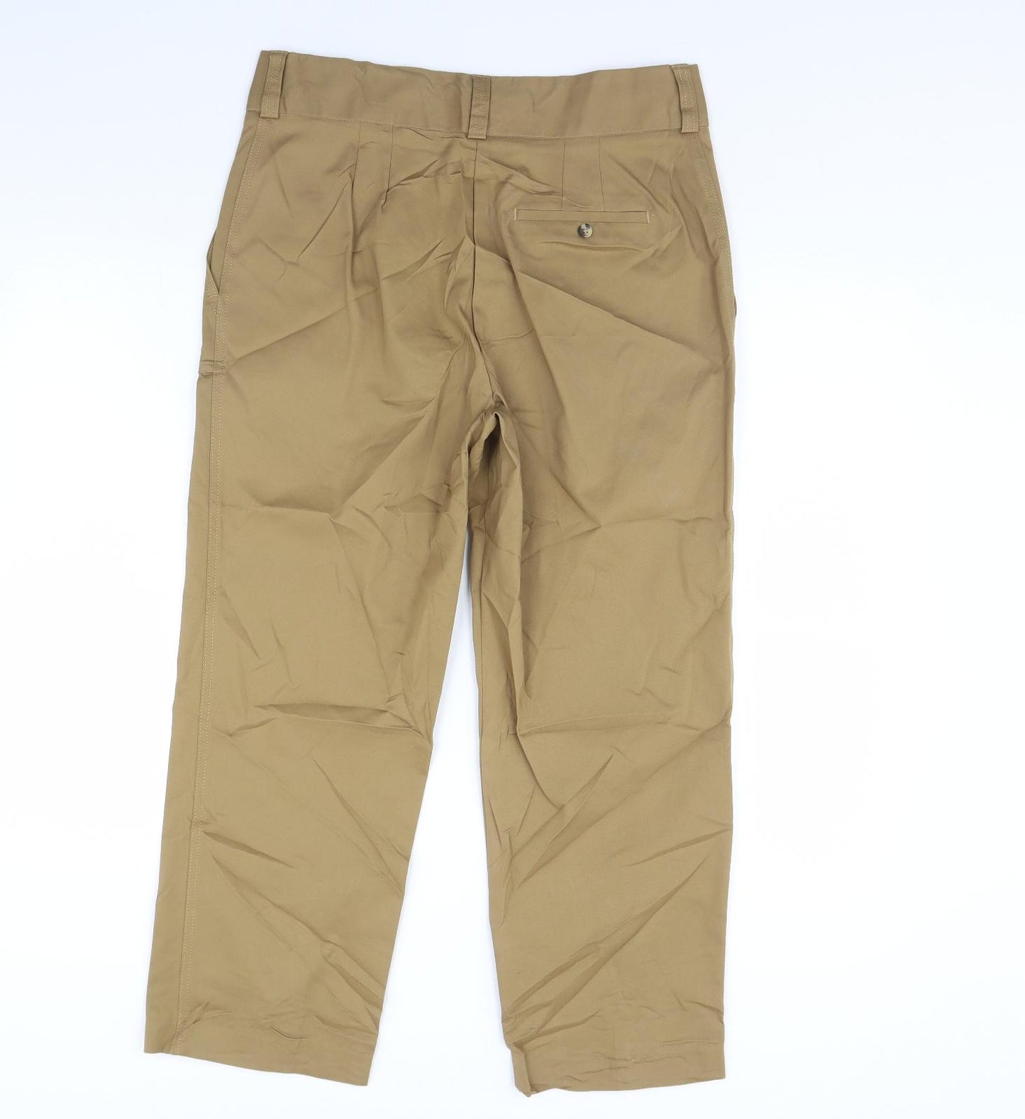 The Evie Womens Brown   Trousers  Size 12 L30 in