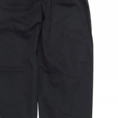 Preworn Womens Black   Trousers  Size 40 L29 in