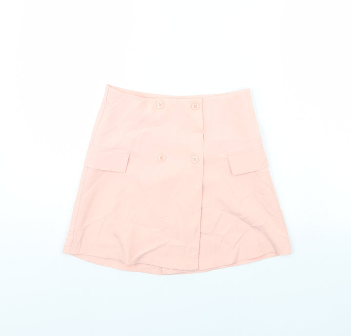 tamvi Womens Pink   Mini Skirt Size 26 in