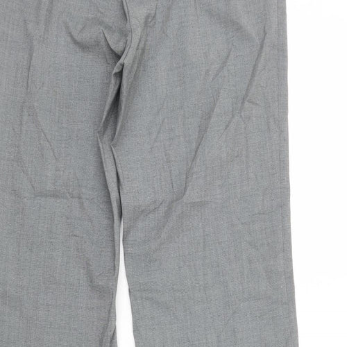 Viyella Womens Grey   Dress Pants Trousers Size 14 L30 in