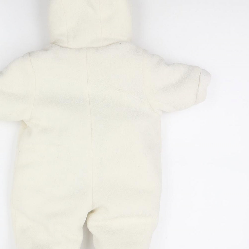 George Girls White   Babygrow One-Piece Size 0-3 Months  - Disney
