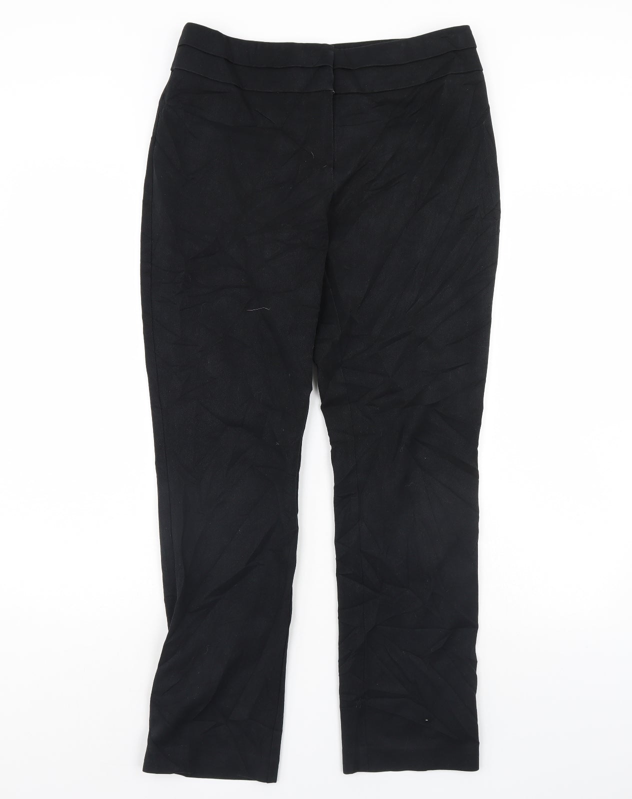 M&S Womens Black   Trousers  Size 16 L30 in