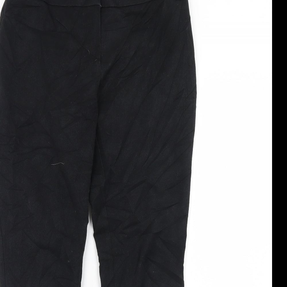 M&S Womens Black   Trousers  Size 16 L30 in