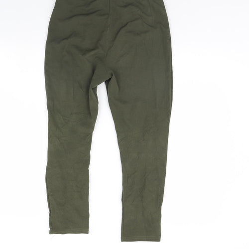Preworn Womens Green   Capri Leggings Size M L28 in
