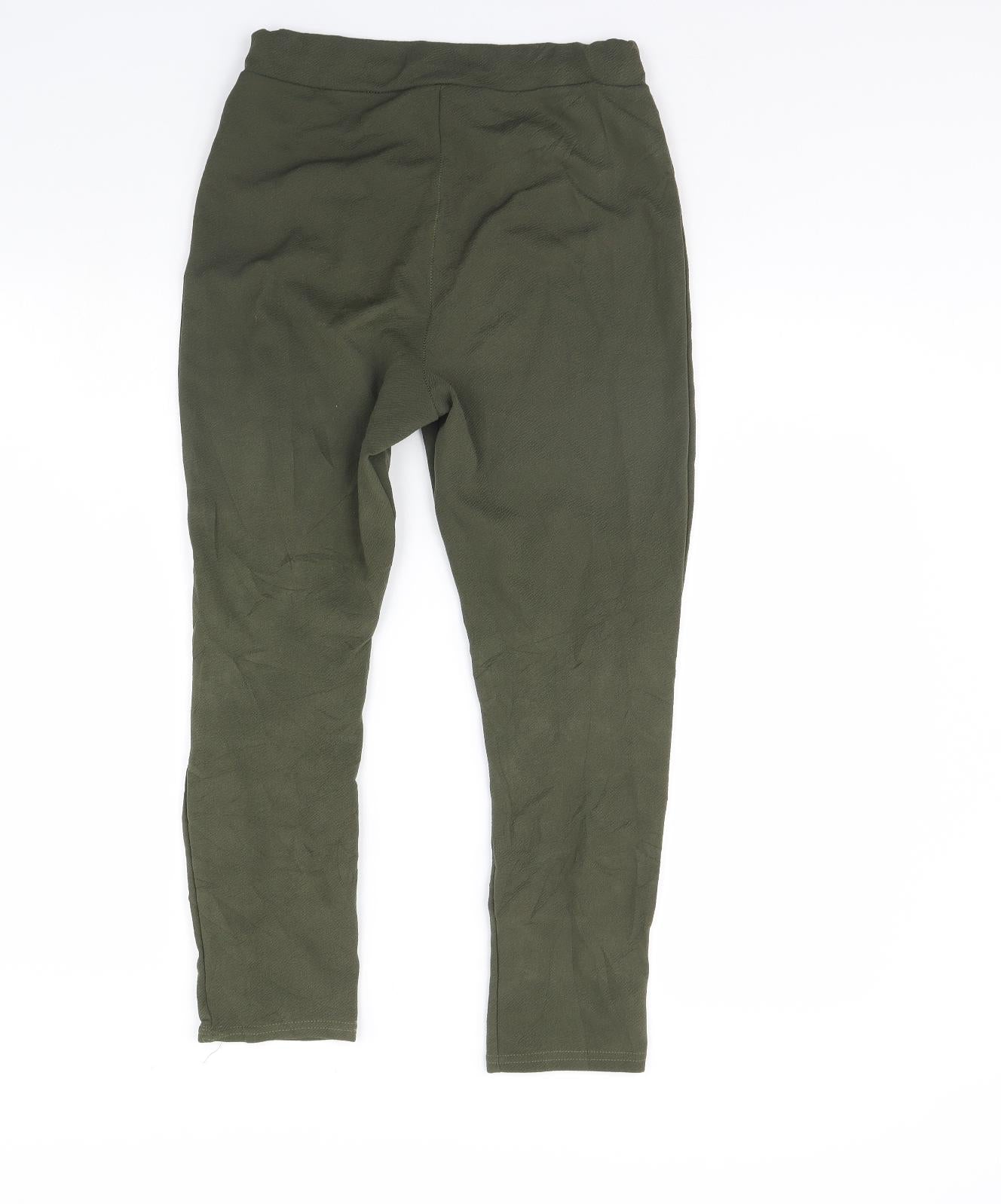 Preworn Womens Green   Capri Leggings Size M L28 in
