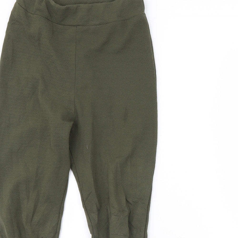 Preworn Womens Green   Capri Leggings Size M L28 in