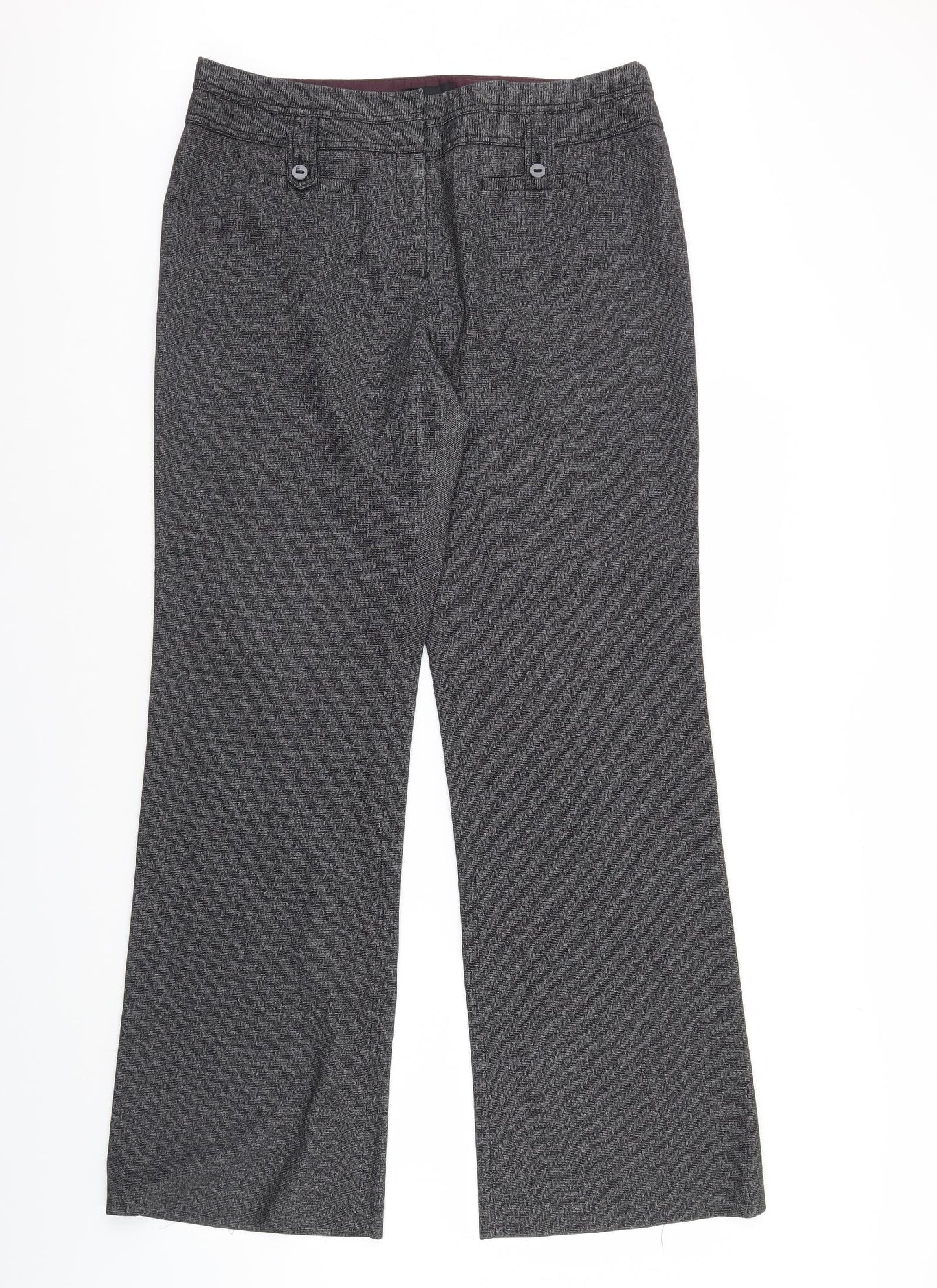 NEXT Womens Black   Trousers  Size 14 L30 in