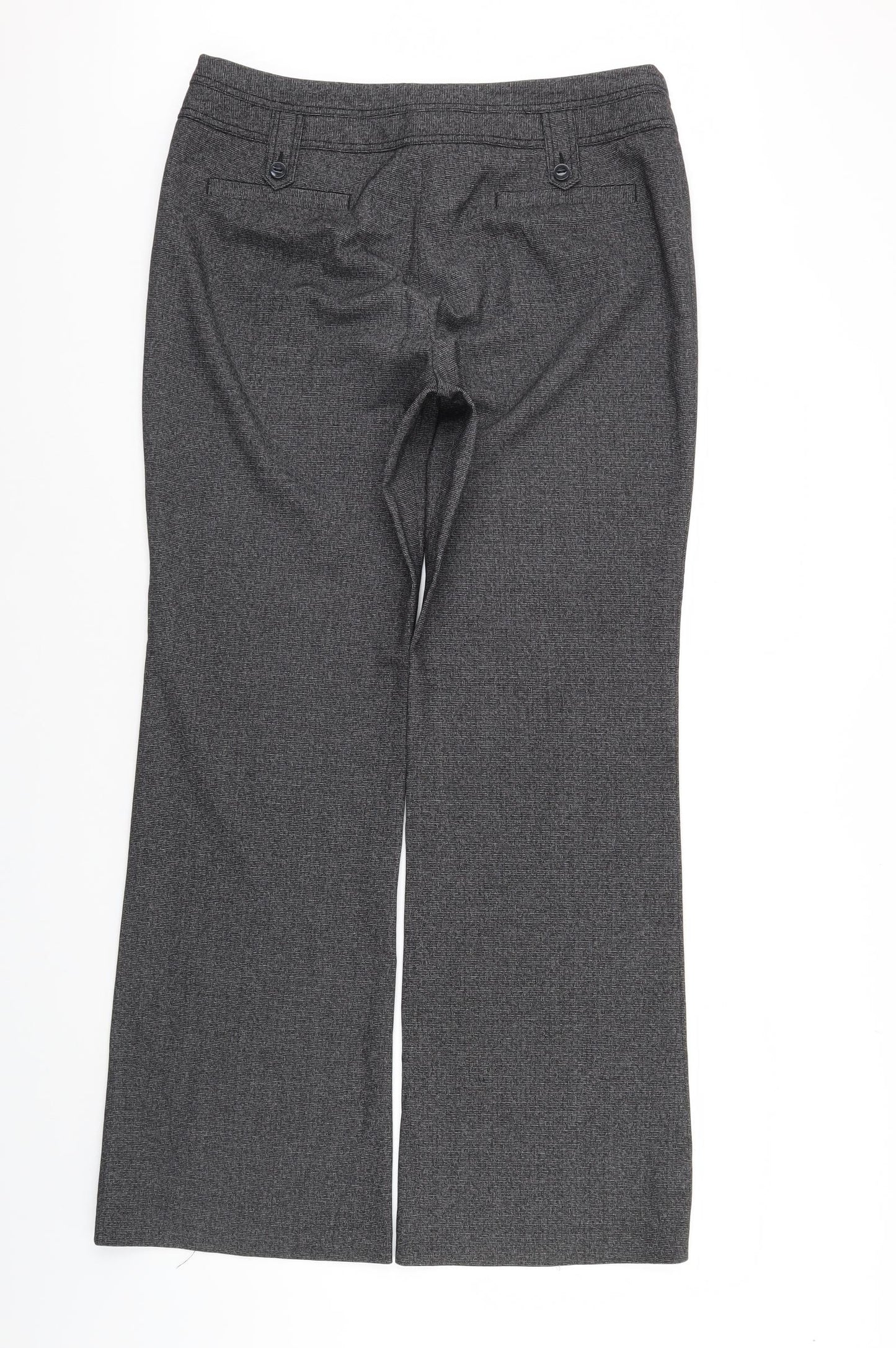 NEXT Womens Black   Trousers  Size 14 L30 in