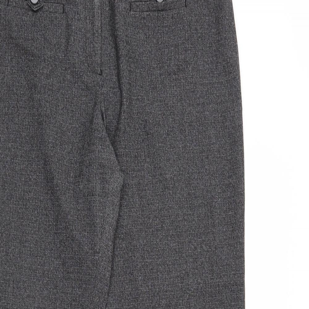 NEXT Womens Black   Trousers  Size 14 L30 in