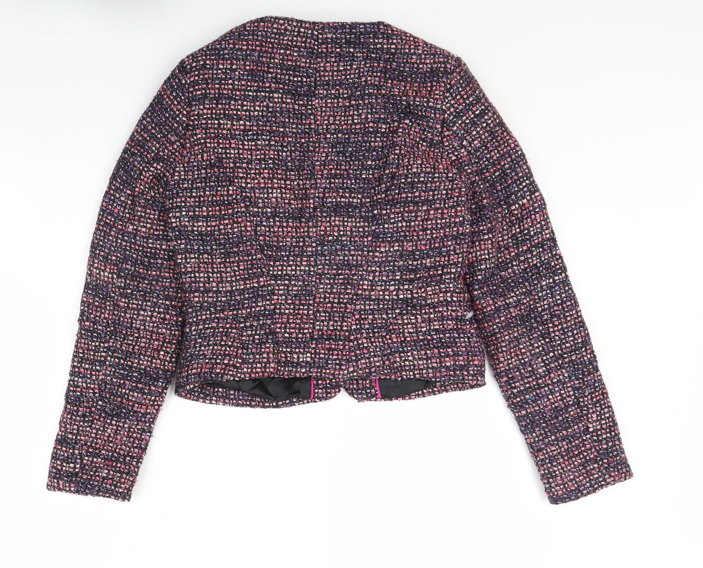 H&M Womens Pink   Jacket  Size 8  - Shoulder Pads
