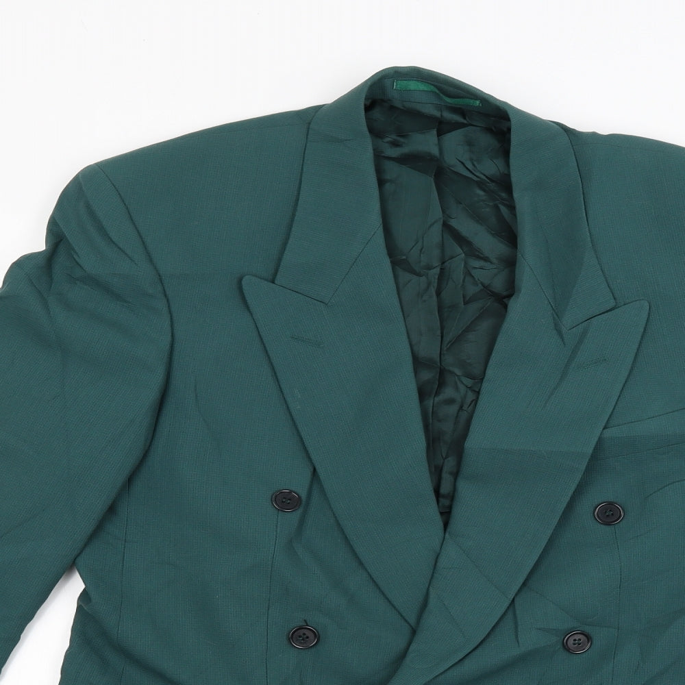 Fellini Mens Green   Jacket Blazer Size 38
