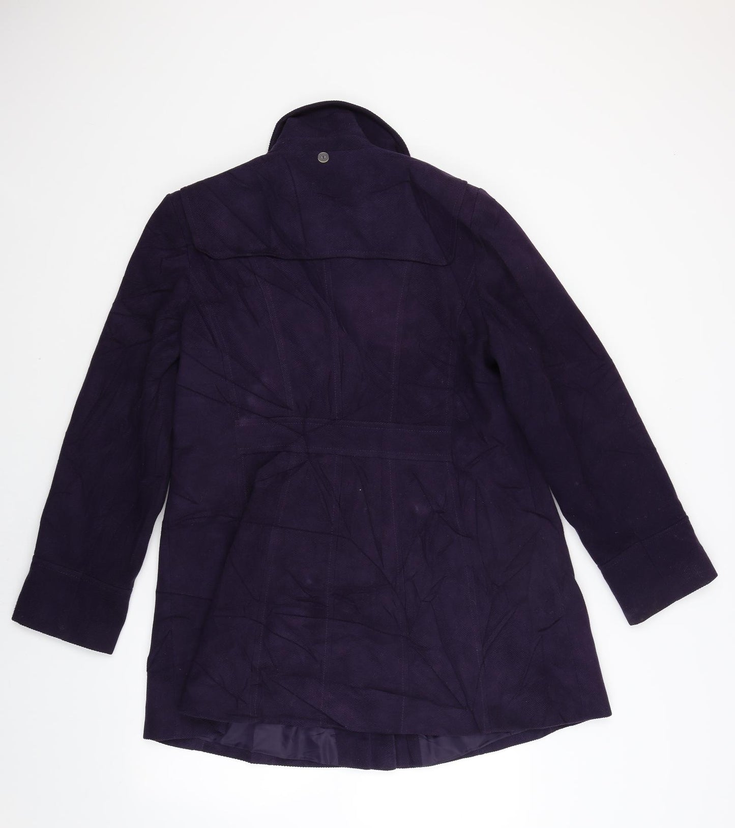 Isle Womens Purple   Overcoat Coat Size L