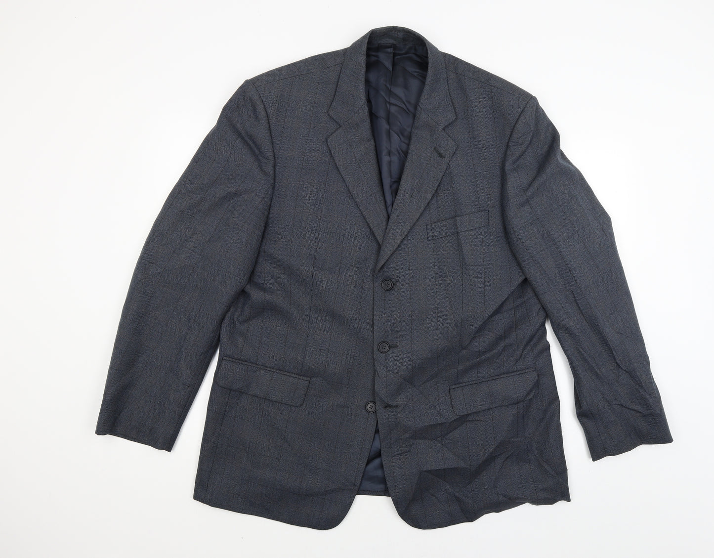James Barry Mens Blue   Jacket Blazer Size 44