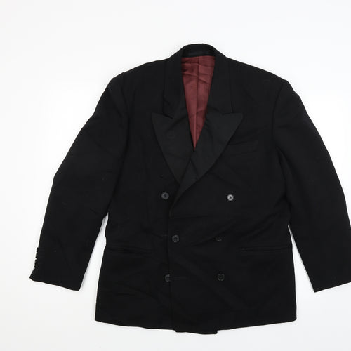 Preworn Mens Black   Jacket Blazer Size 40