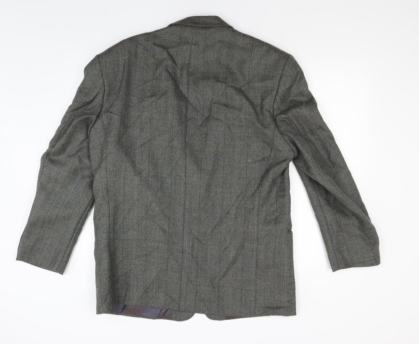 Principles Mens Grey Check  Jacket Blazer Size 42