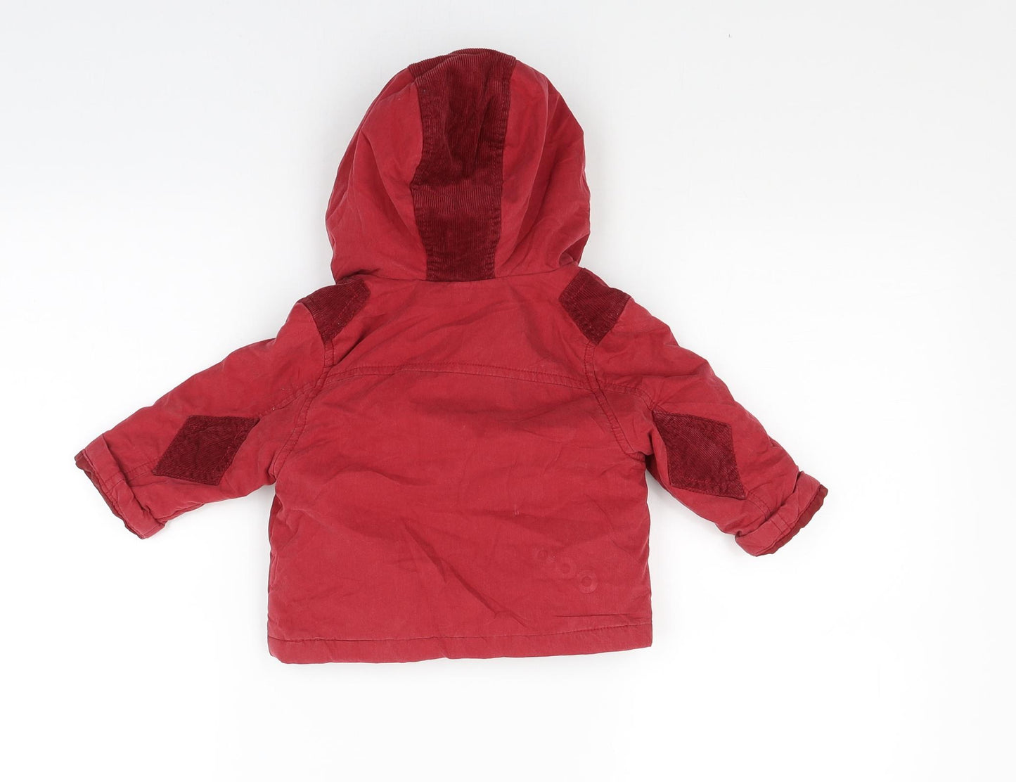 Zara Baby Red   Basic Coat Coat Size 6-9 Months