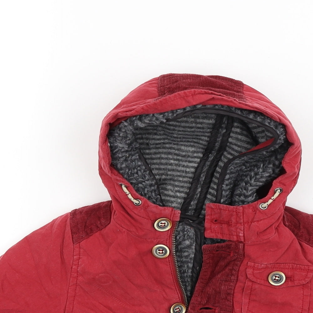 Zara Baby Red   Basic Coat Coat Size 6-9 Months