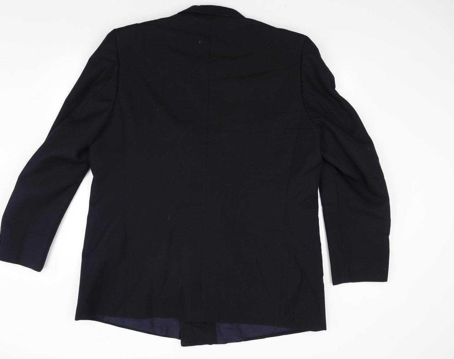 Hollingtons Mens Blue   Jacket Blazer Size 44  - Made in England