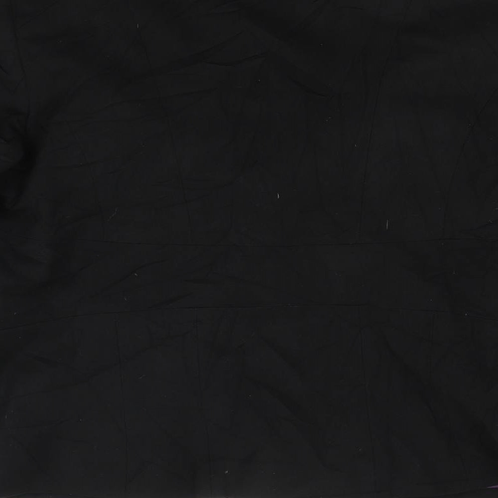 Per Una Womens Black   Jacket Coat Size 14