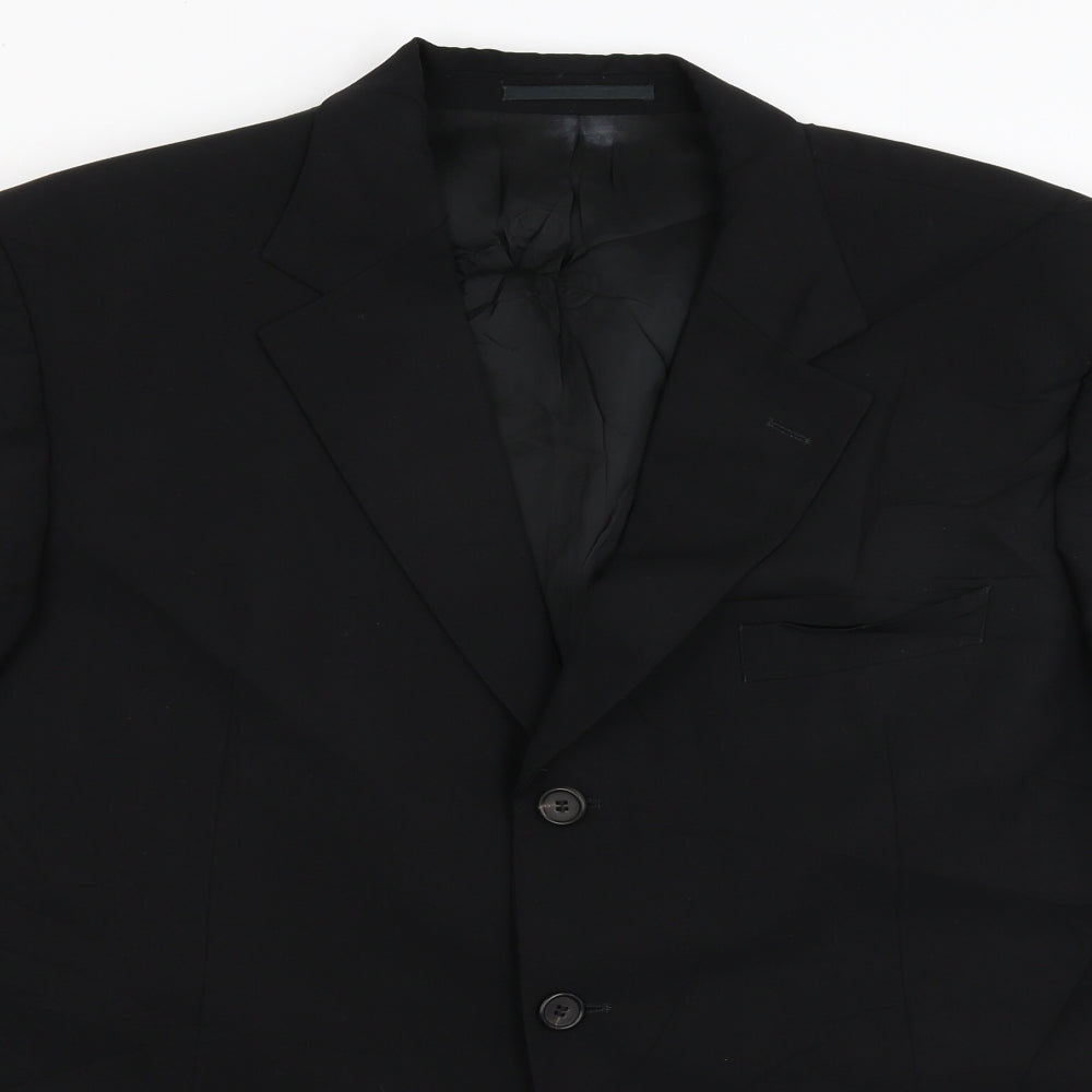 HUGO BOSS Mens Black   Jacket Blazer Size 44