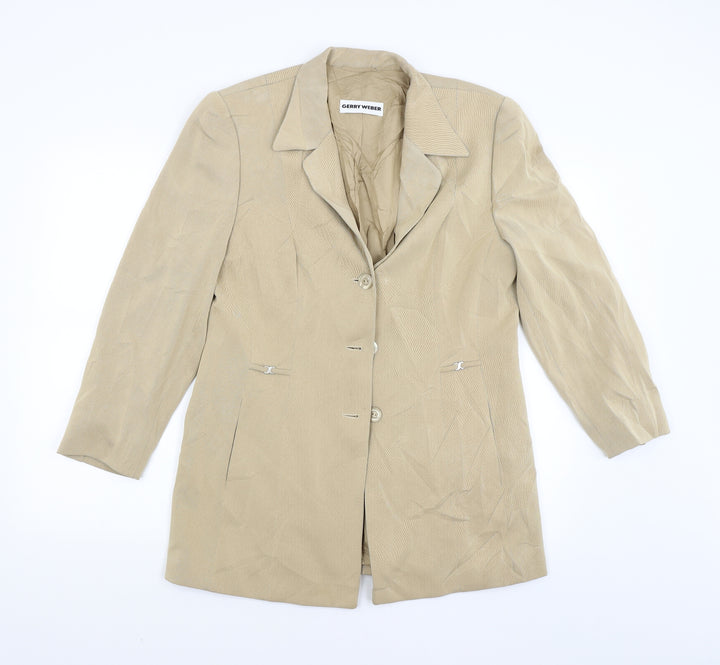 Gerry webber Womens Beige Jacket Size 14