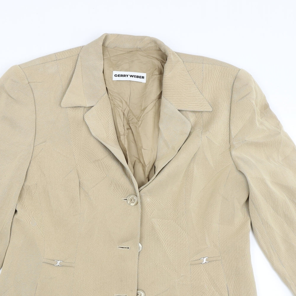 Gerry webber Womens Beige   Jacket  Size 14