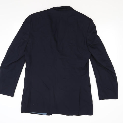 Marks and Spencer Mens Blue   Jacket Coat Size 40