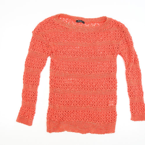 Arthur Womens Red   Tunic Jumper Size M