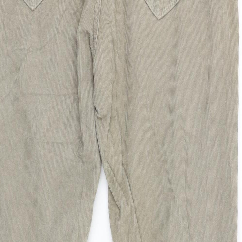 AllSaints Womens Beige  Corduroy Skinny Jeans Size 30 L32 in