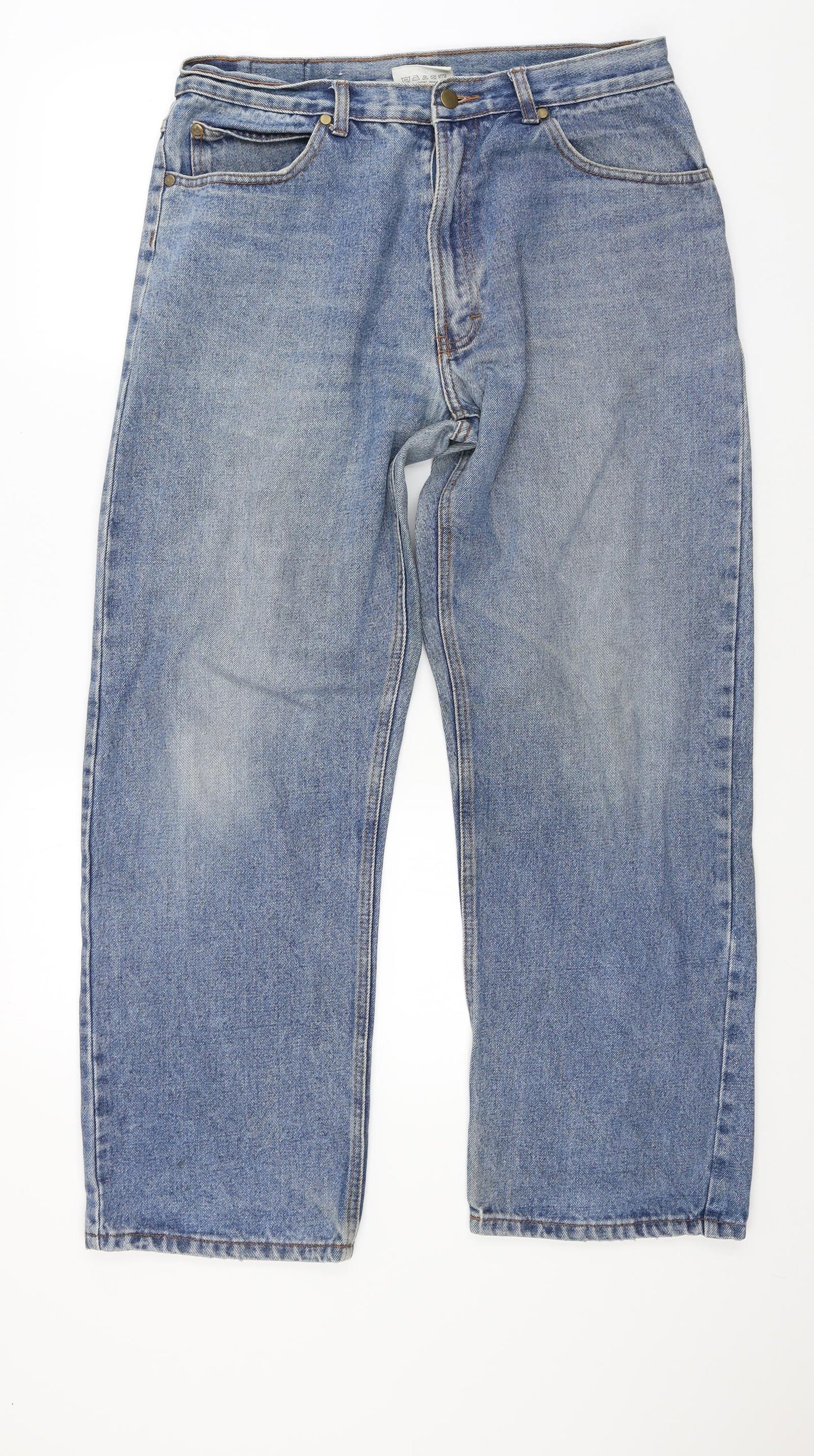 Active Mens Blue  Denim Straight Jeans Size 34 in L28 in