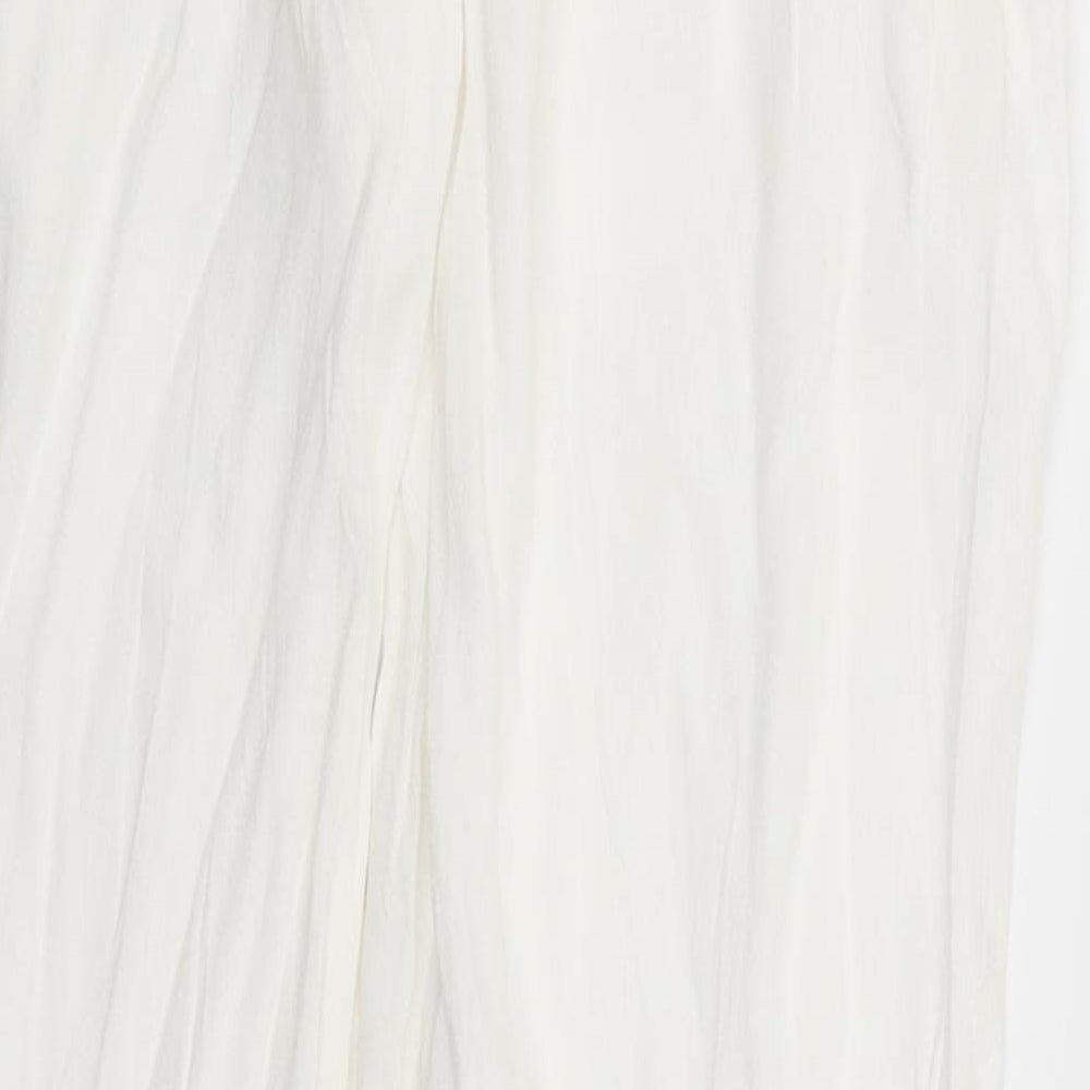 Atmosphere Womens White   Trousers  Size 8 L26 in